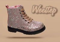 Модни обувки на едро. Weestep отговаря на стандартите на САЩ, Европа и ОНД
